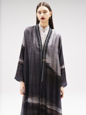 Silk chiffon print